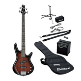 Ibanez IJSR190U Jumpstart Bass Package – Walnut Sunburst